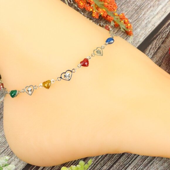 "Elegant Handmade Anklet – Delicate Jewelry for Women, MAR091805 - Picture 4 of 10